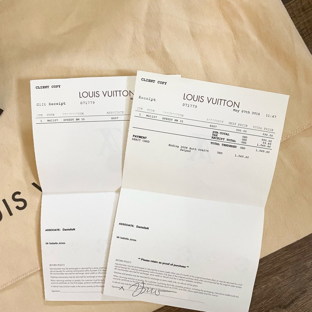 💯 AUTHENTIC EUC LOUIS VUITTON SPEEDY 35 -Amazing Condition!💯 - Picture 12 of 17